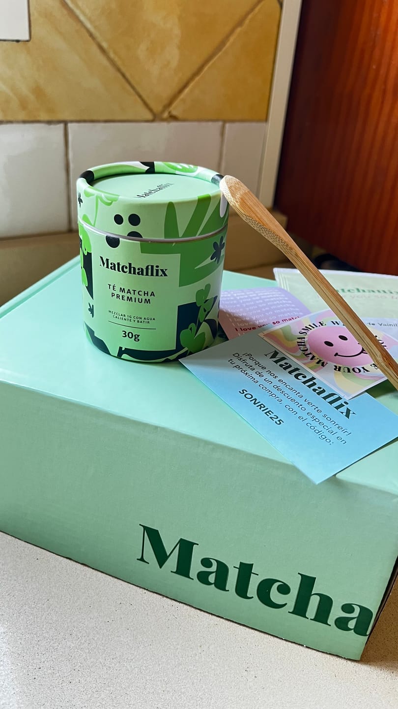 Customer photo review of Té Matcha Premium 100%