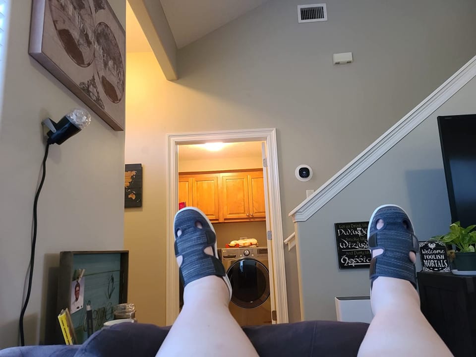 Customer photo review of Chaussures Orthopédiques Ouvertes Confortables