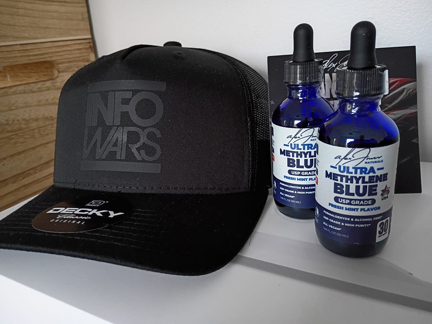 Customer photo review of Ultra Methylene Blue - Fresh Mint Flavor (50mL) (30 Servings)