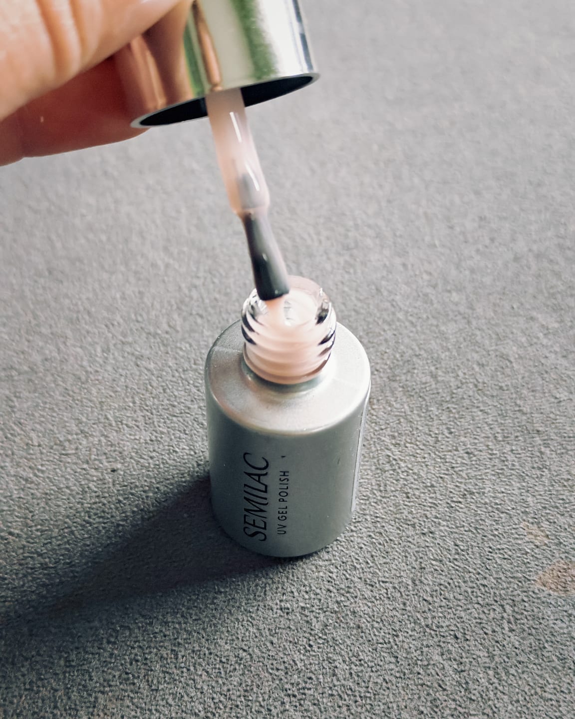 Customer photo review of Semilac Care Base UV Gel Polish