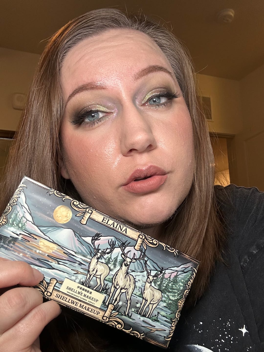 Customer photo review of Elaina Pigment Palette 伊莱娜系列