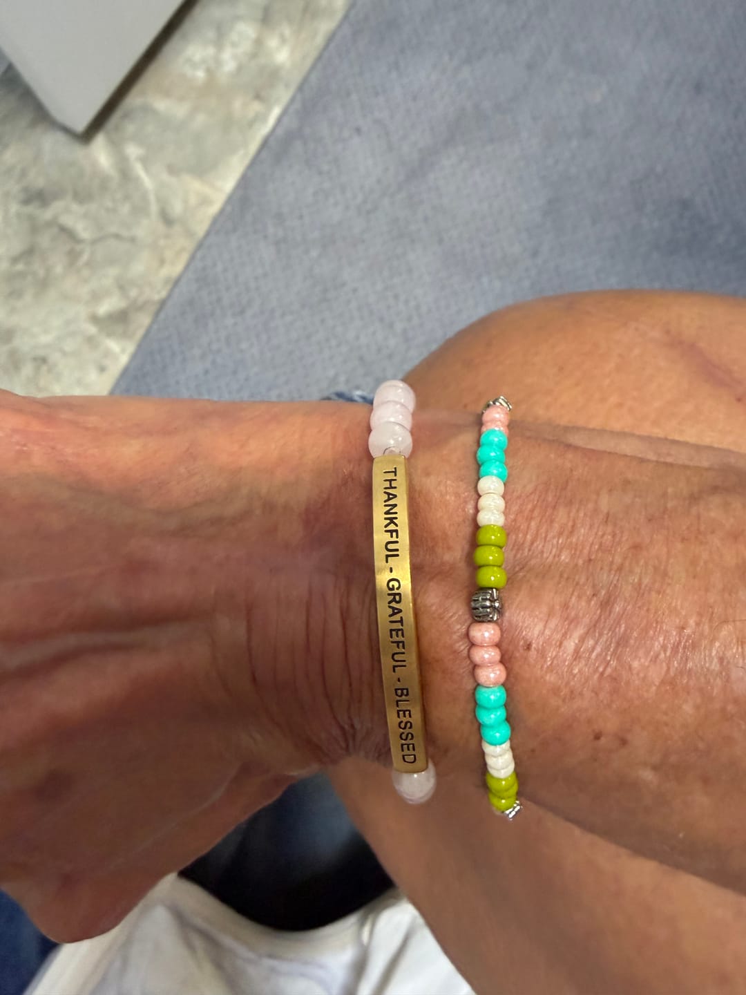 Customer photo review of THANKFUL, GRATEFUL, BLESSED