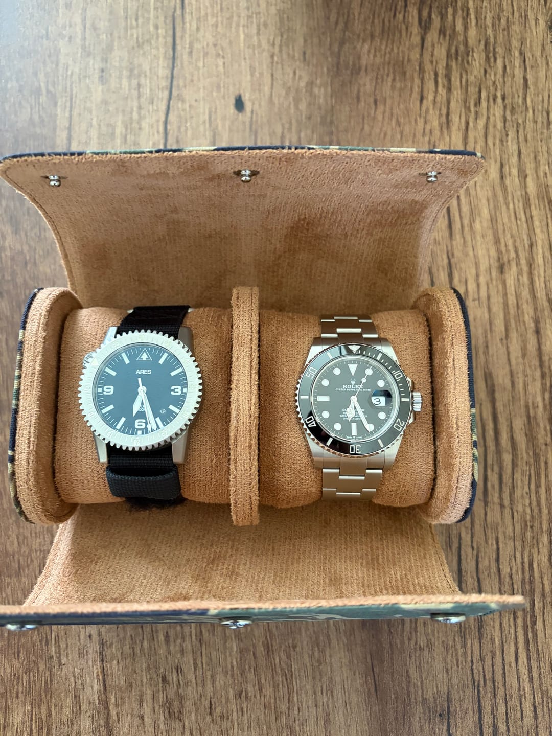 Customer photo review of W.O.E. Watch Tube - Tiger Stripe