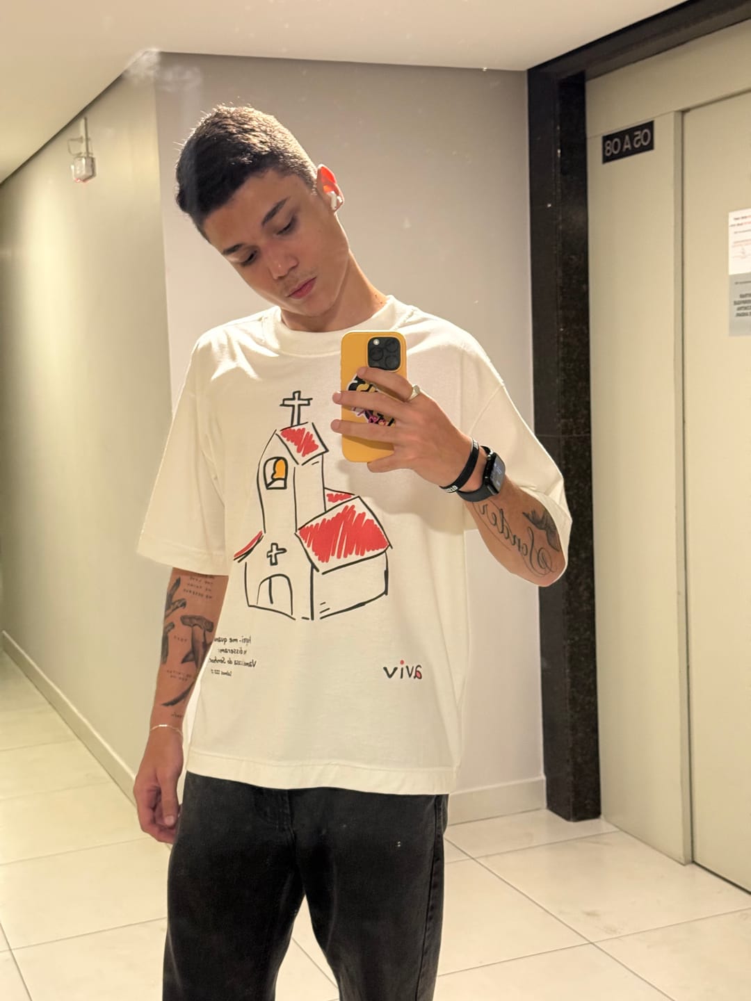 Customer photo review of TEE BOXY 'CASA'
