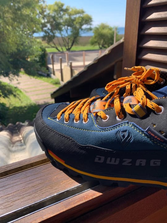 Customer photo review of Chaussures de randonnée antidérapantes avec coussin amortissent-Homme