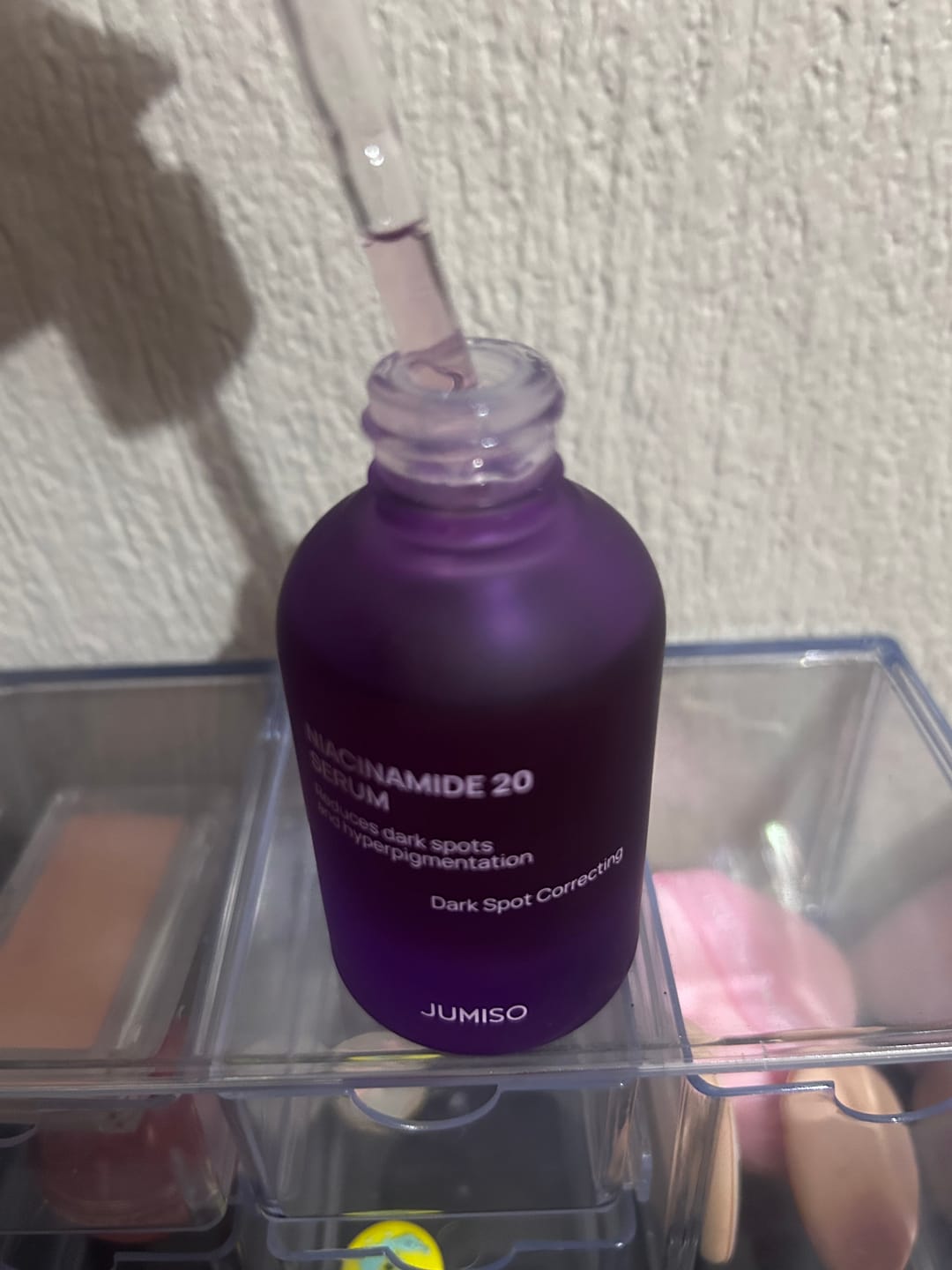 Customer photo review of Niacinamide 20 Serum
