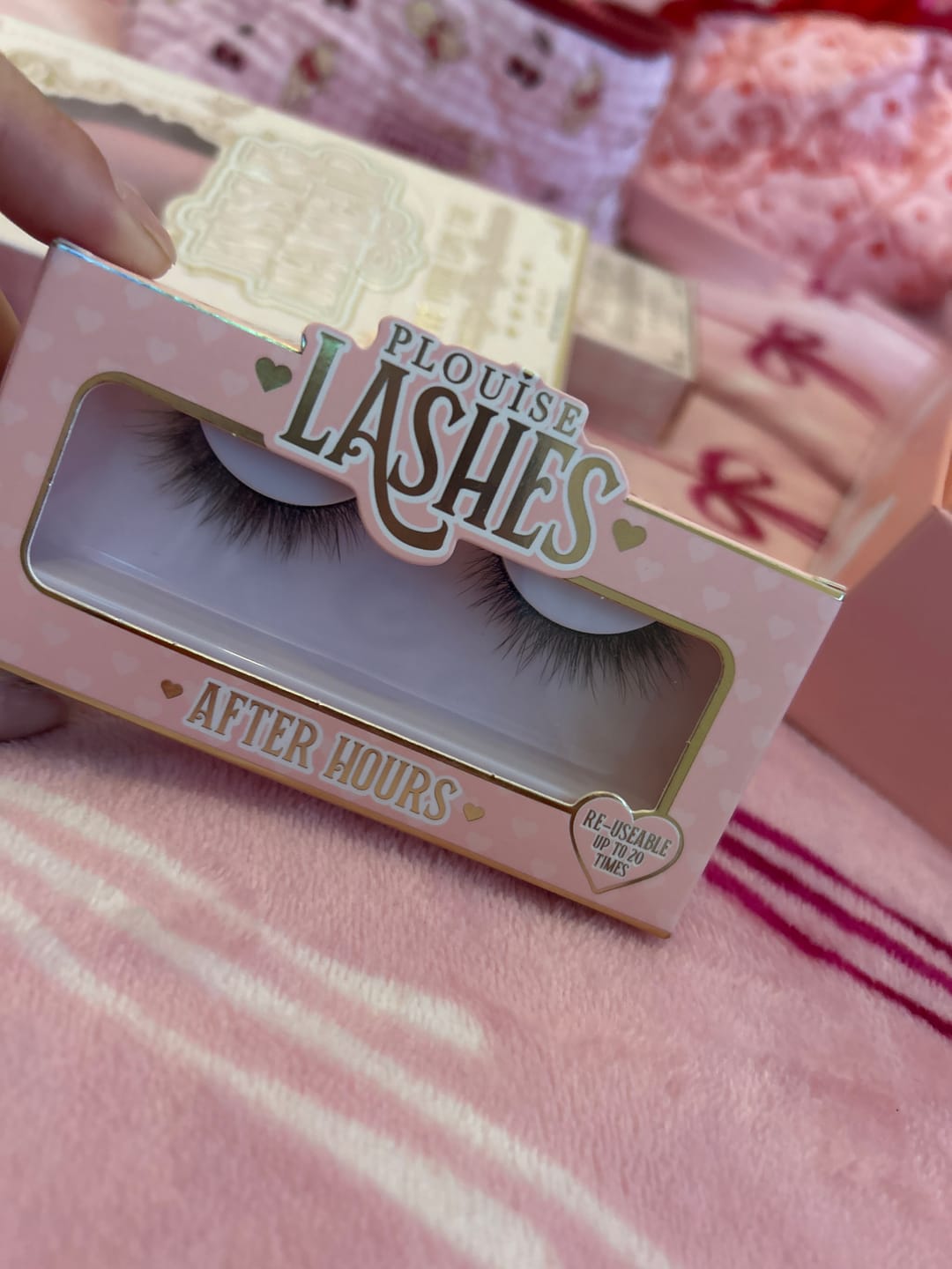 Customer photo review of After Hours False Lashes