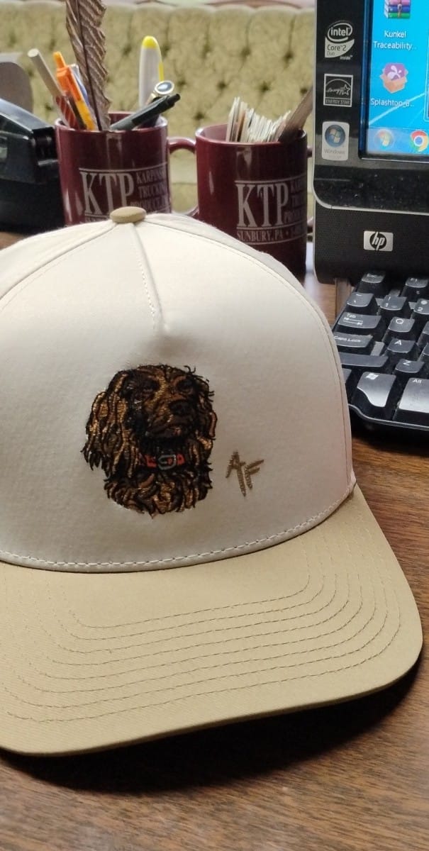 Customer photo review of The Boykin - Cream Brown Bill