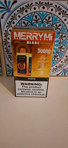 Customer photo review of Merry-Mi - Blade 30K - Puff Jetable / Vape Disposable - 5% nicotine