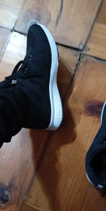 Customer photo review of Baskets Légères et Respirantes pour Femme