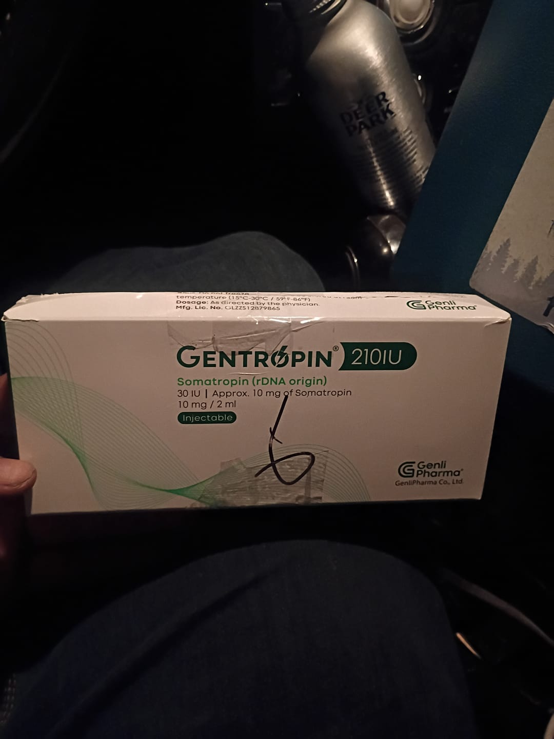 Customer photo review of Gentropin 210 IU