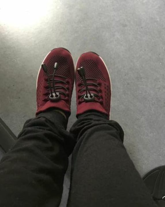 Customer photo review of Baskets Légères et Respirantes pour Femme - Confort et Style