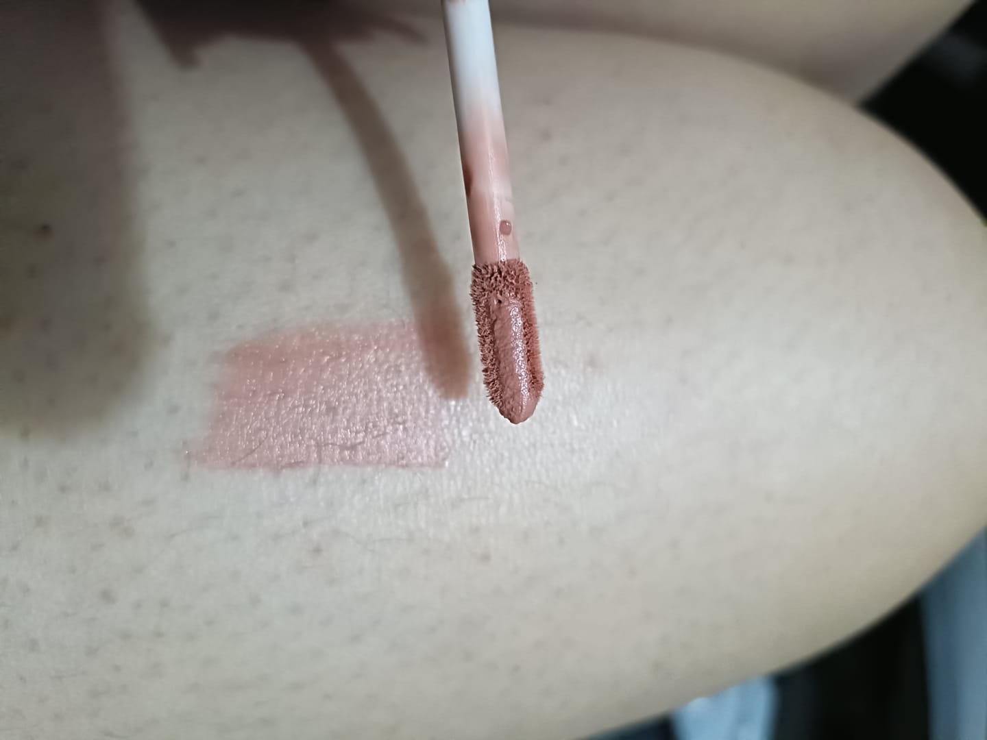 Customer photo review of LABIAL VELVET LÍQUIDO