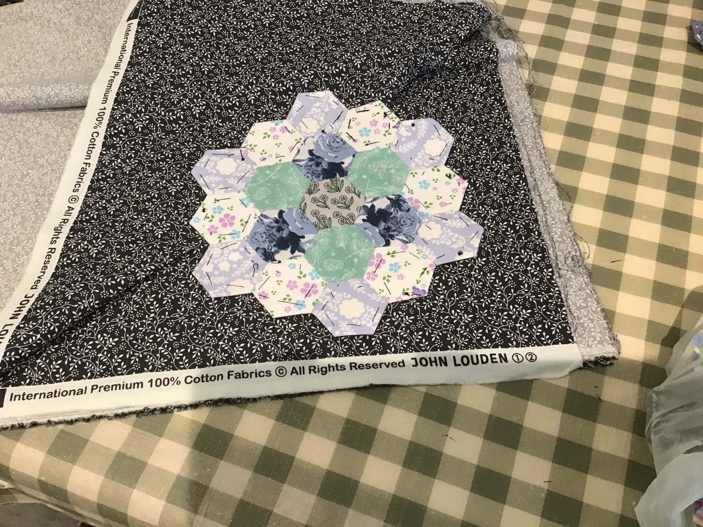 Customer photo review of Mini Garden Craft Cotton Fabric