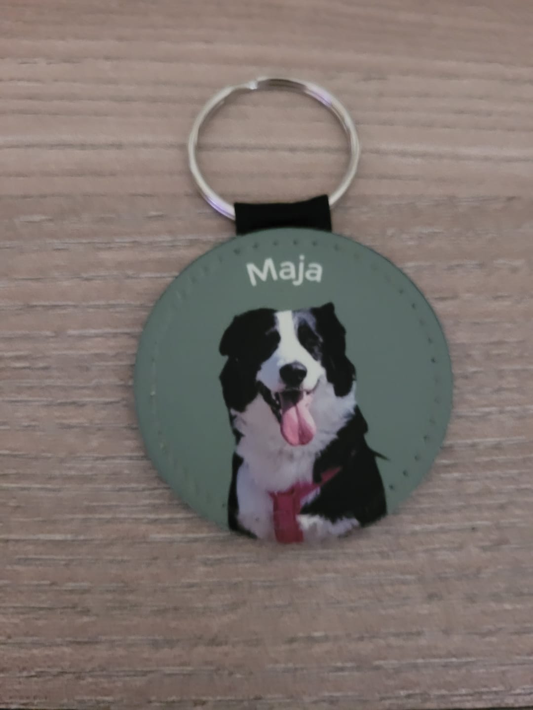 Customer photo review of Personalisierter Schlüsselanhänger - Haustierportrait