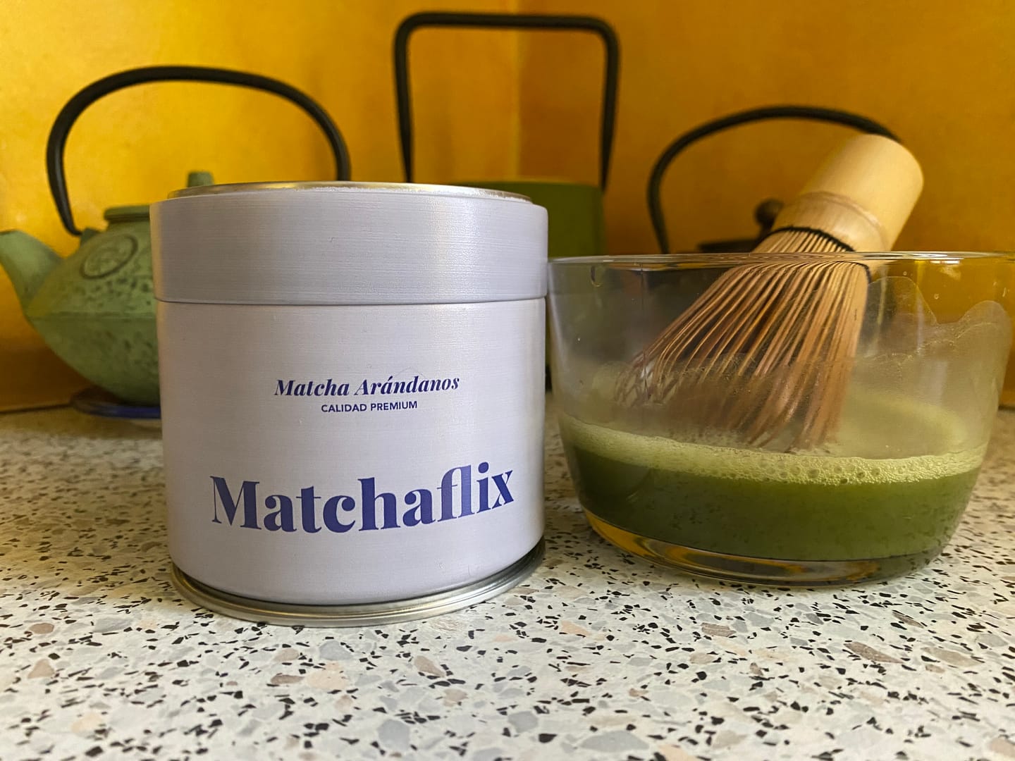 Customer photo review of Té Matcha Premium Arándanos