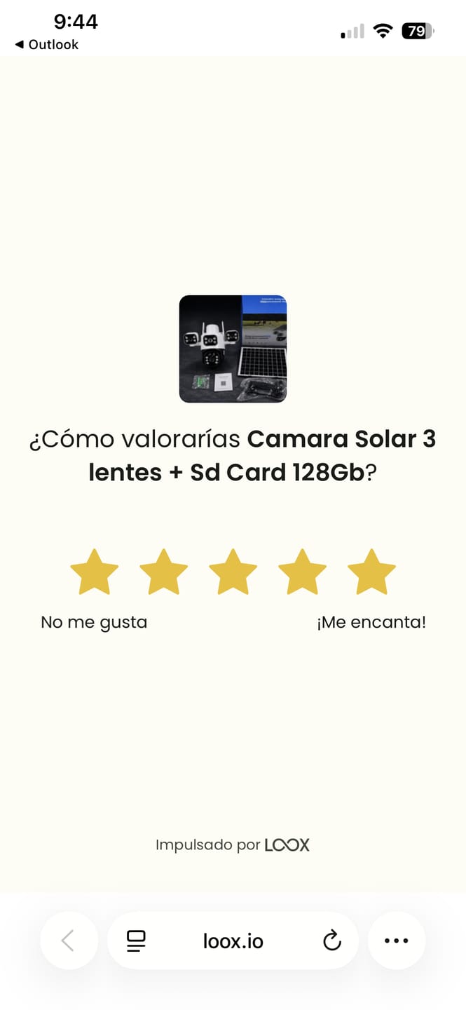 Customer photo review of Camara Solar 3 lentes + Sd Card 128Gb