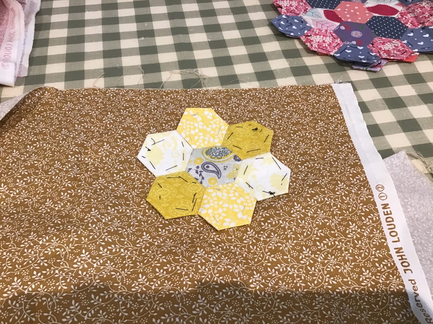 Customer photo review of Mini Garden Craft Cotton Fabric