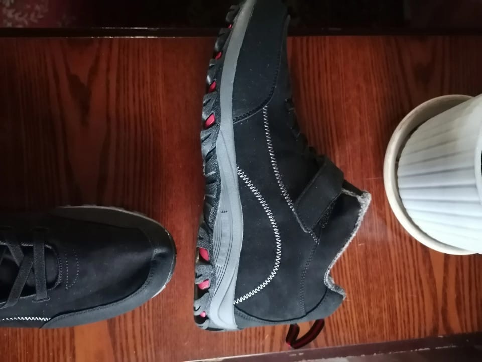 Customer photo review of Bottes d'hiver imperméables et Ultra-Chaudes – Confort et Style Unisexe