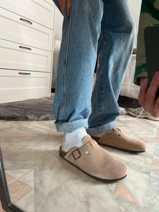 Customer photo review of Pantoufles de Sabots Boston Confortables