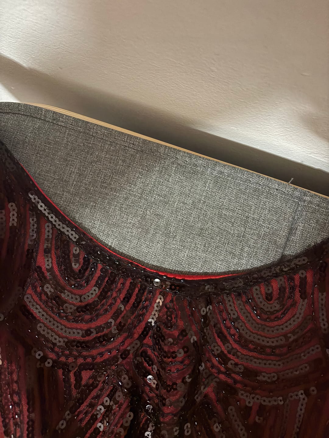 Customer photo review of 1920s Red Mable Flapper Dress
