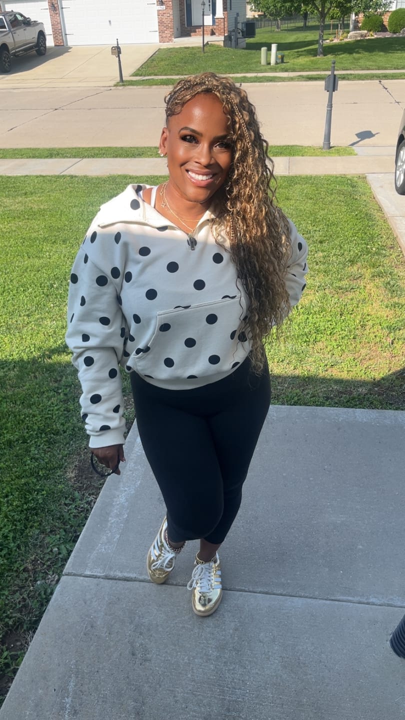Customer photo review of #4/27/30/613 Mix Color Blend Deep Wave Human Braiding Hair