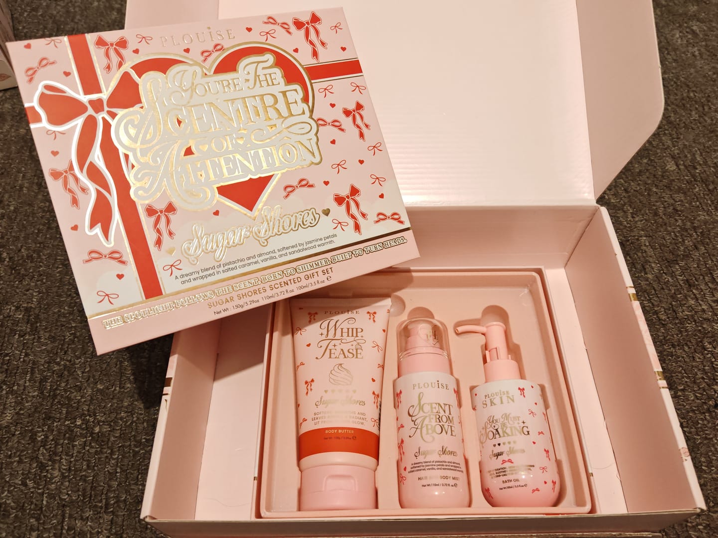 Customer photo review of You're The Scentre Of Attention Body Gift Set