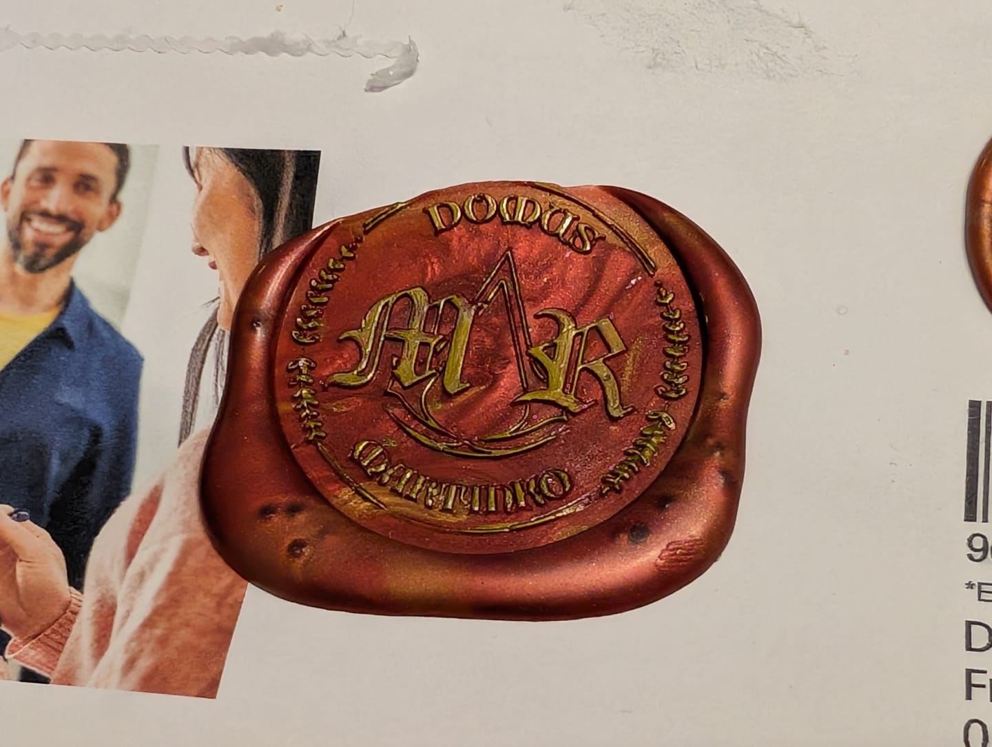 Customer photo review of Siegelstempel mit eigenem Logo