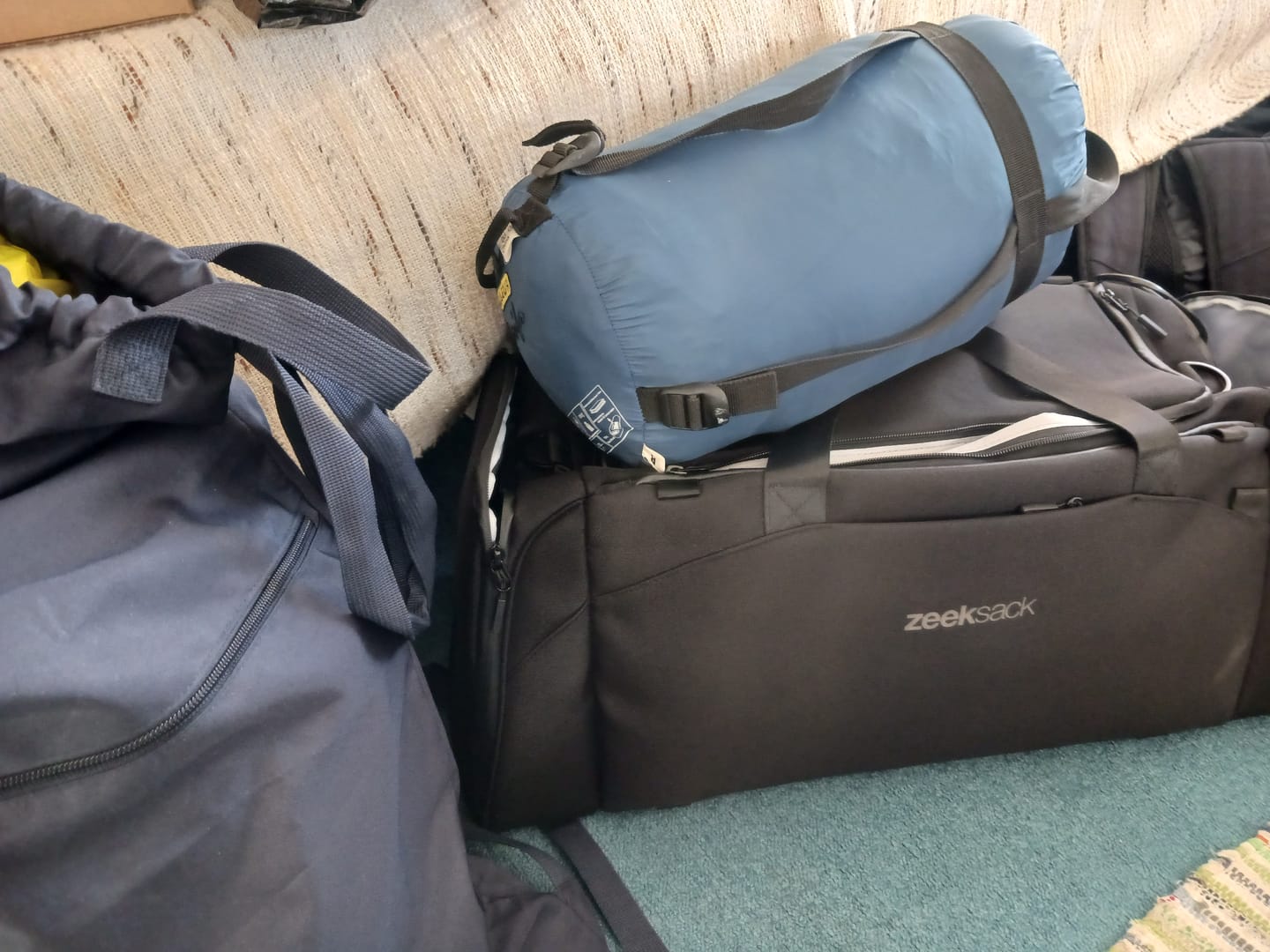 Customer photo review of The Weekender 50L