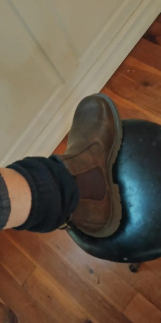 Customer photo review of Bottes de Sécurité Imperméables à Embout en Acier