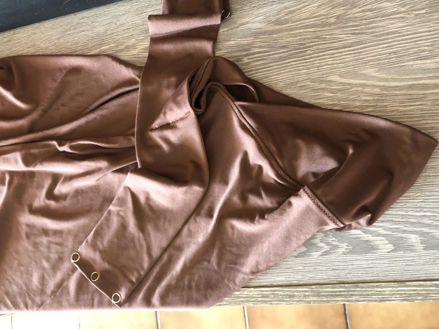 Customer photo review of VEILA™ Instant Hijab Cap With Tie Back Buttons. Ready in Seconds. Beautiful All Day. No Pins. No Hassle.