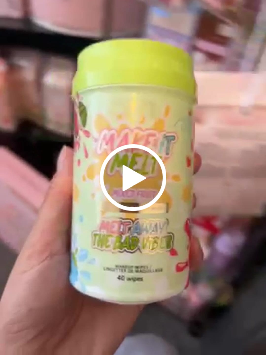 Customer video review of Make It Melt Makeup Remover Wipes