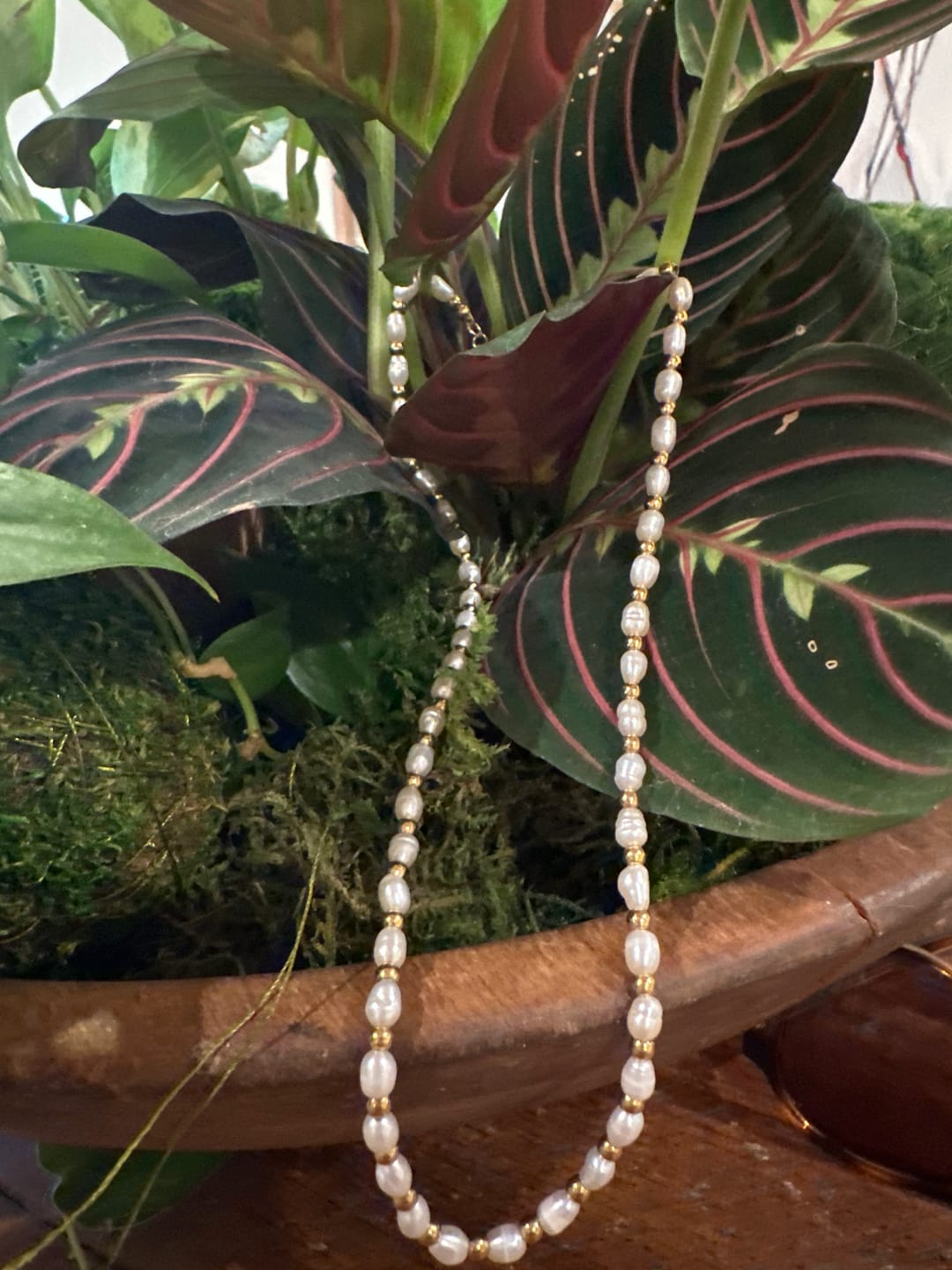 Customer photo review of Sailor Pearls Necklace