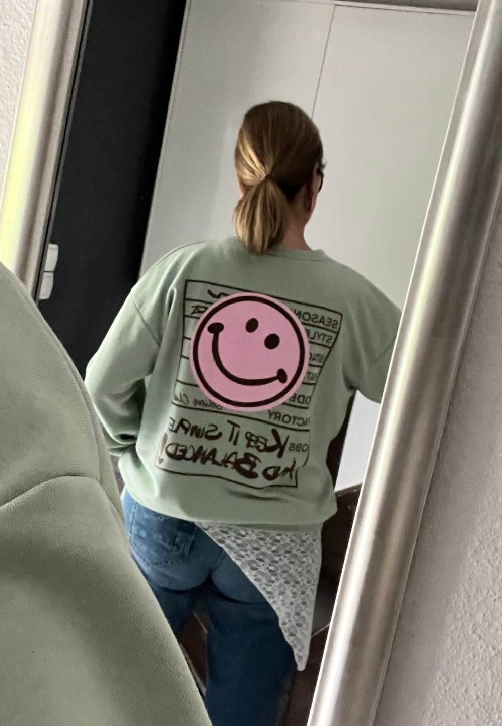 Customer photo review of Sweater KEEP IT SIMPLE - versch. Farben