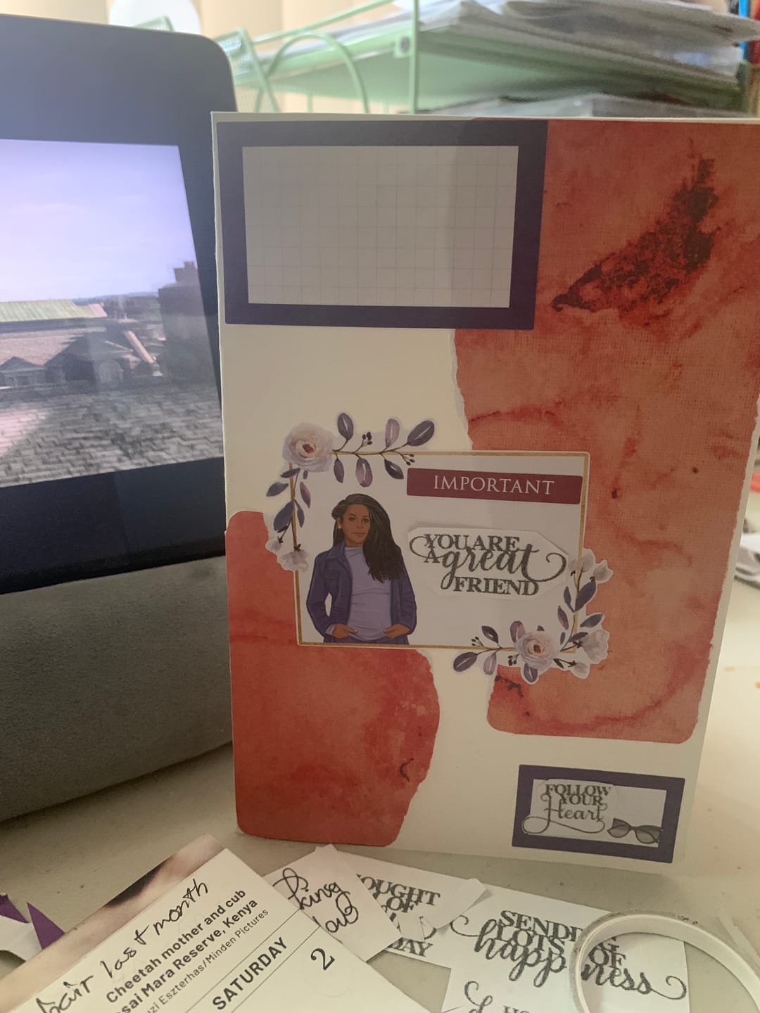 Customer photo review of Aged To Perfection Sticker Pack