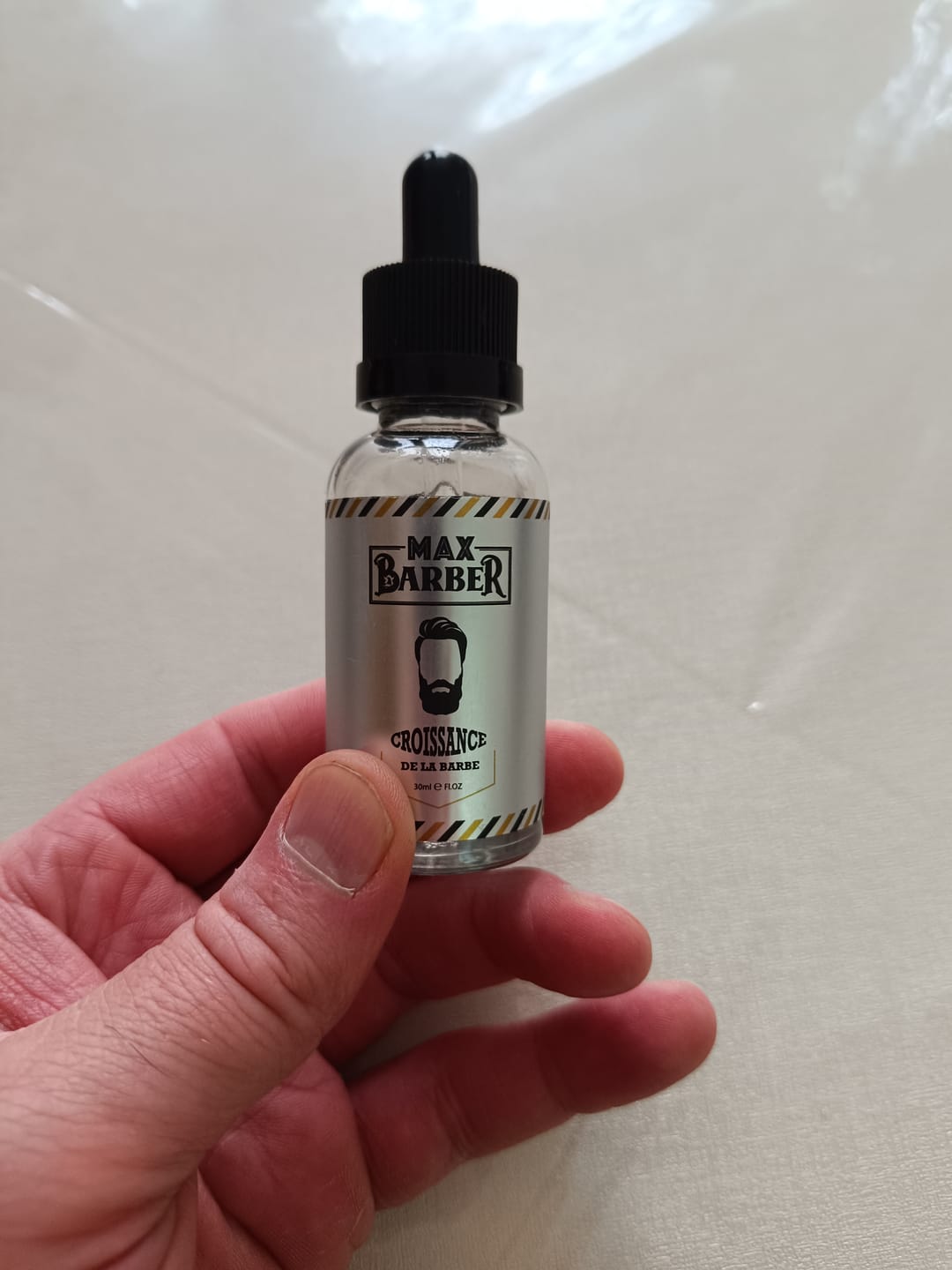 Customer photo review of Sérum Thorin | Huile de croissance de Barbe
