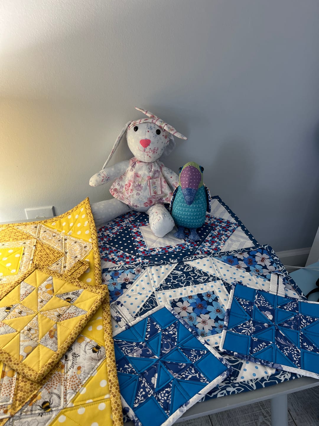 Customer photo review of Mrs Quilty Subscription Box