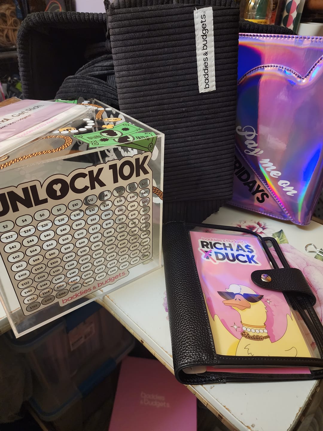 Customer photo review of 10K Unlocked Savings Box