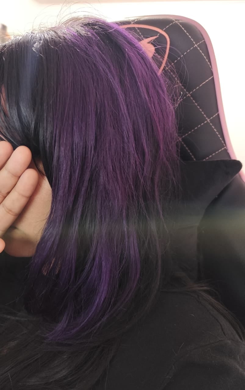 Customer photo review of Tintura Semipermanente High Voltage 118ml Manic Panic