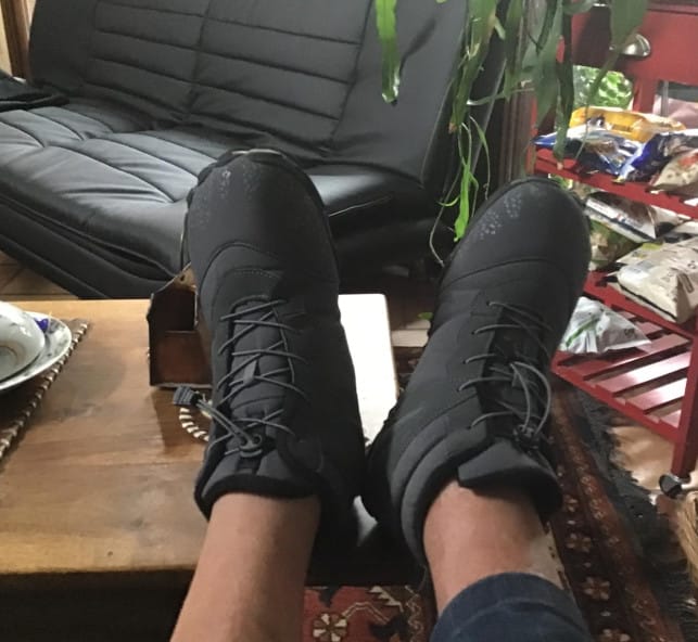 Customer photo review of Chaussures pieds nus Arctic Contact