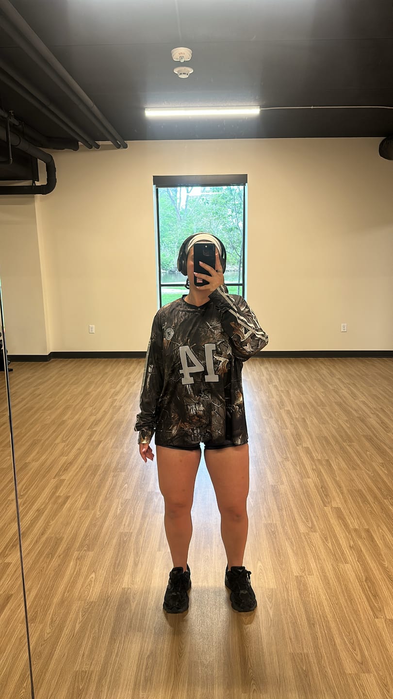 Customer photo review of W4302 - Camo Longsleeve Jersey