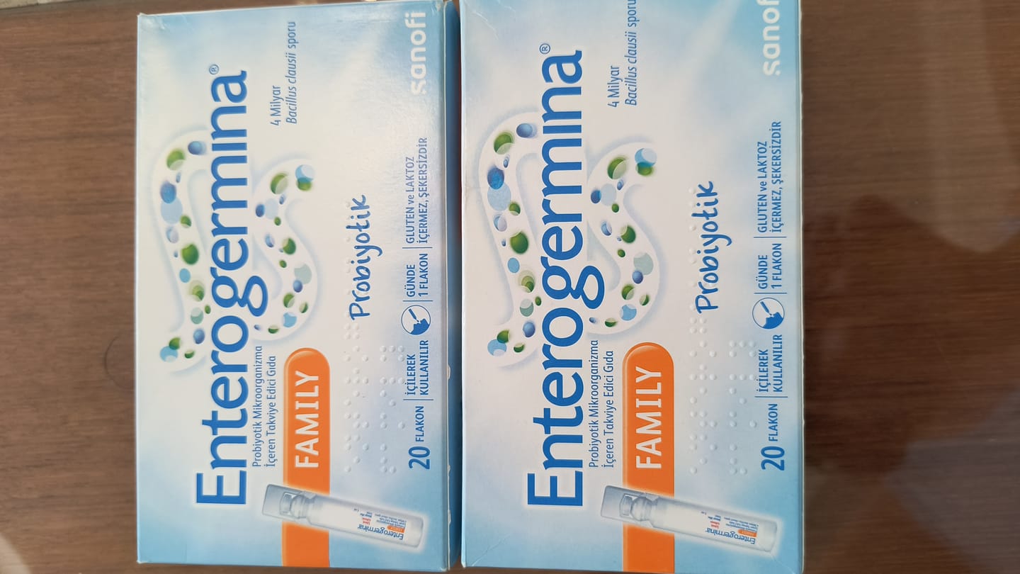 Customer photo review of Enterogermina Adult Probiotic Liquid 4 Billion CFU/5mL 20Vials