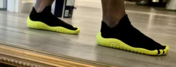 Customer photo review of Chaussures Pieds Nus Premium: Confort Décontracté pour l'Intérieur, CrossFit et Yoga avec Semelle Fine et Souple
