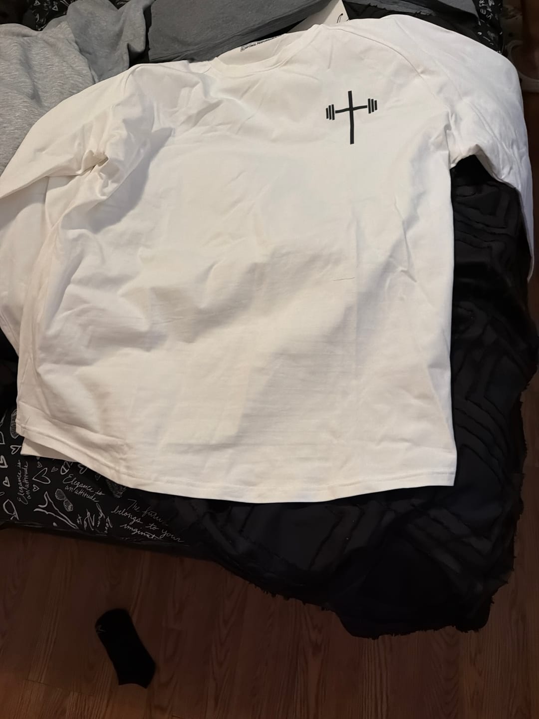 Customer photo review of Long Sleeve Performance Tee