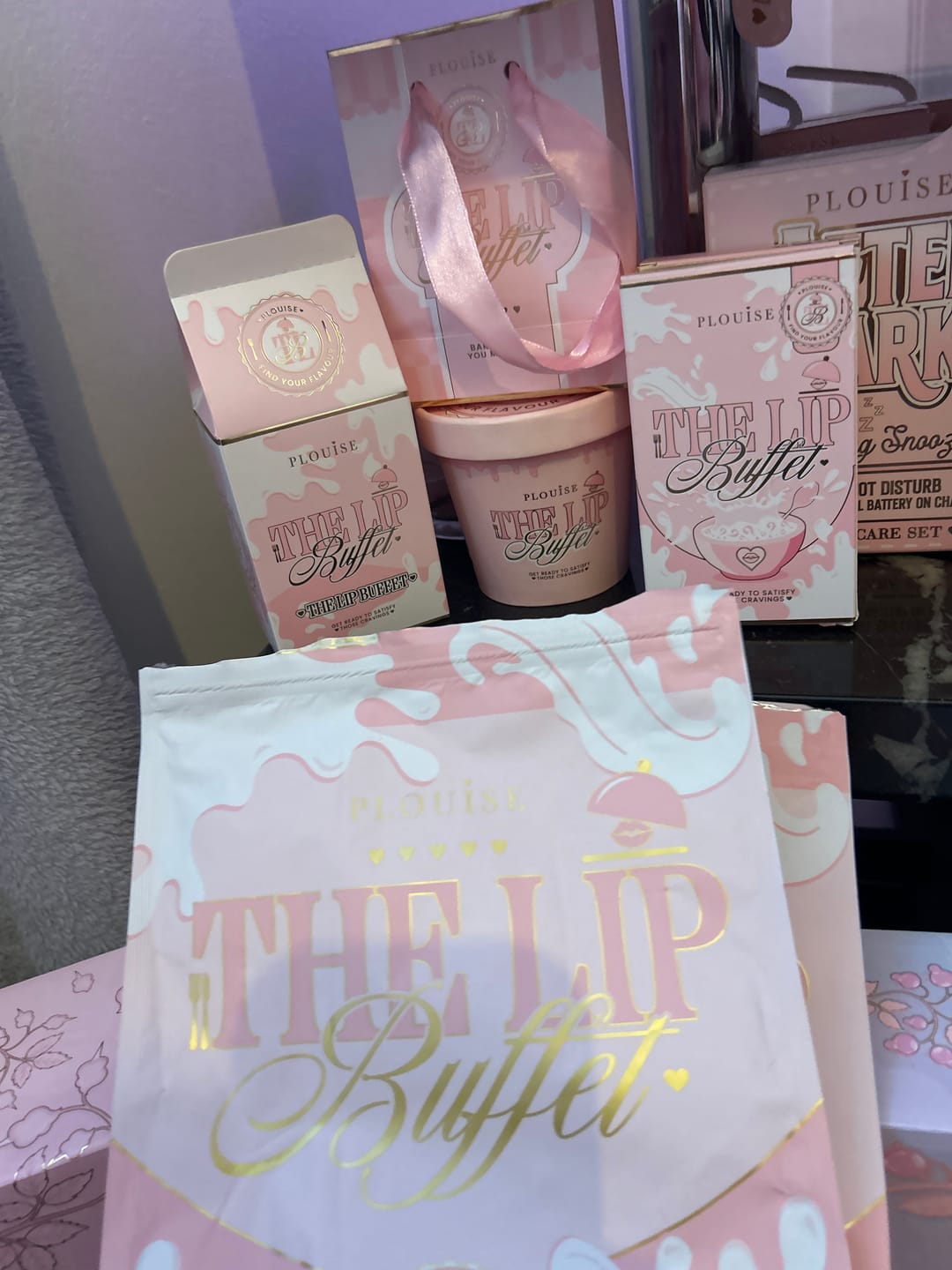 Revue photo des clients du sac mystère The Lip Buffet