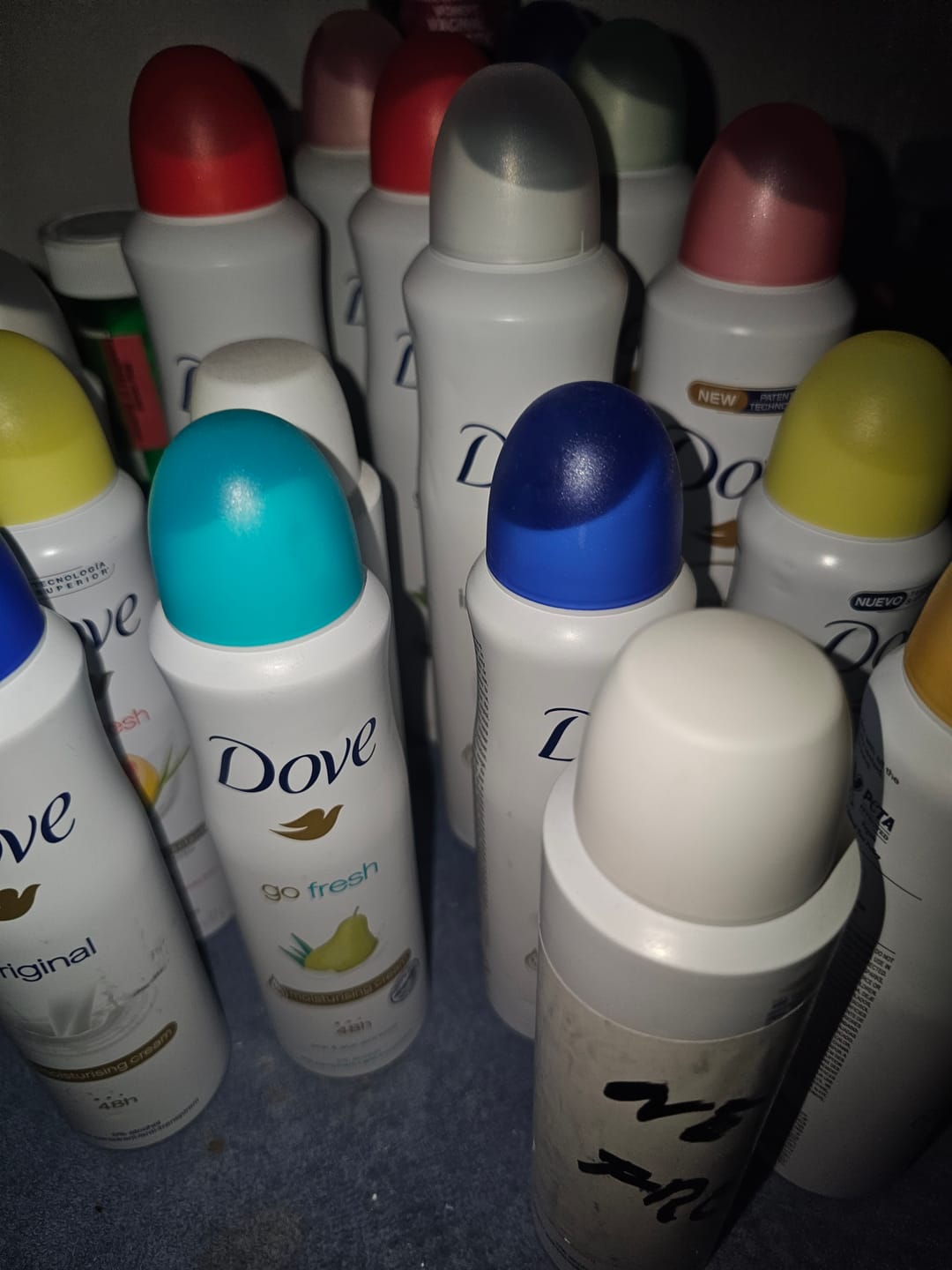 Customer photo review of Dove Nutritive Secrets Coconut & Jasmine Flower Repair Ritual Antiperspirant Spray - 150ml