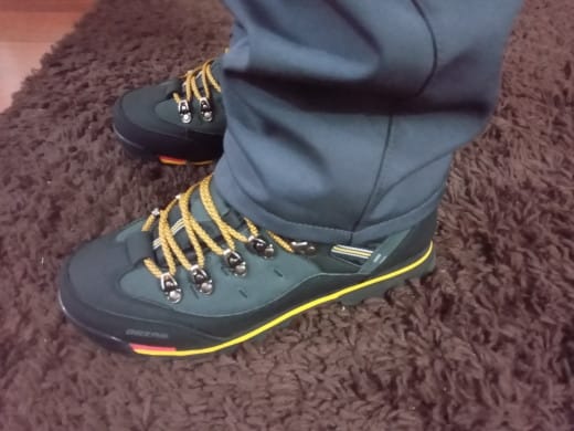Customer photo review of Chaussures de Randonnée Imperméables & Robustes