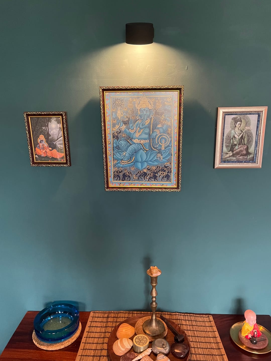 Customer photo review of SOLO – Wireless Bedside Wall Lamp