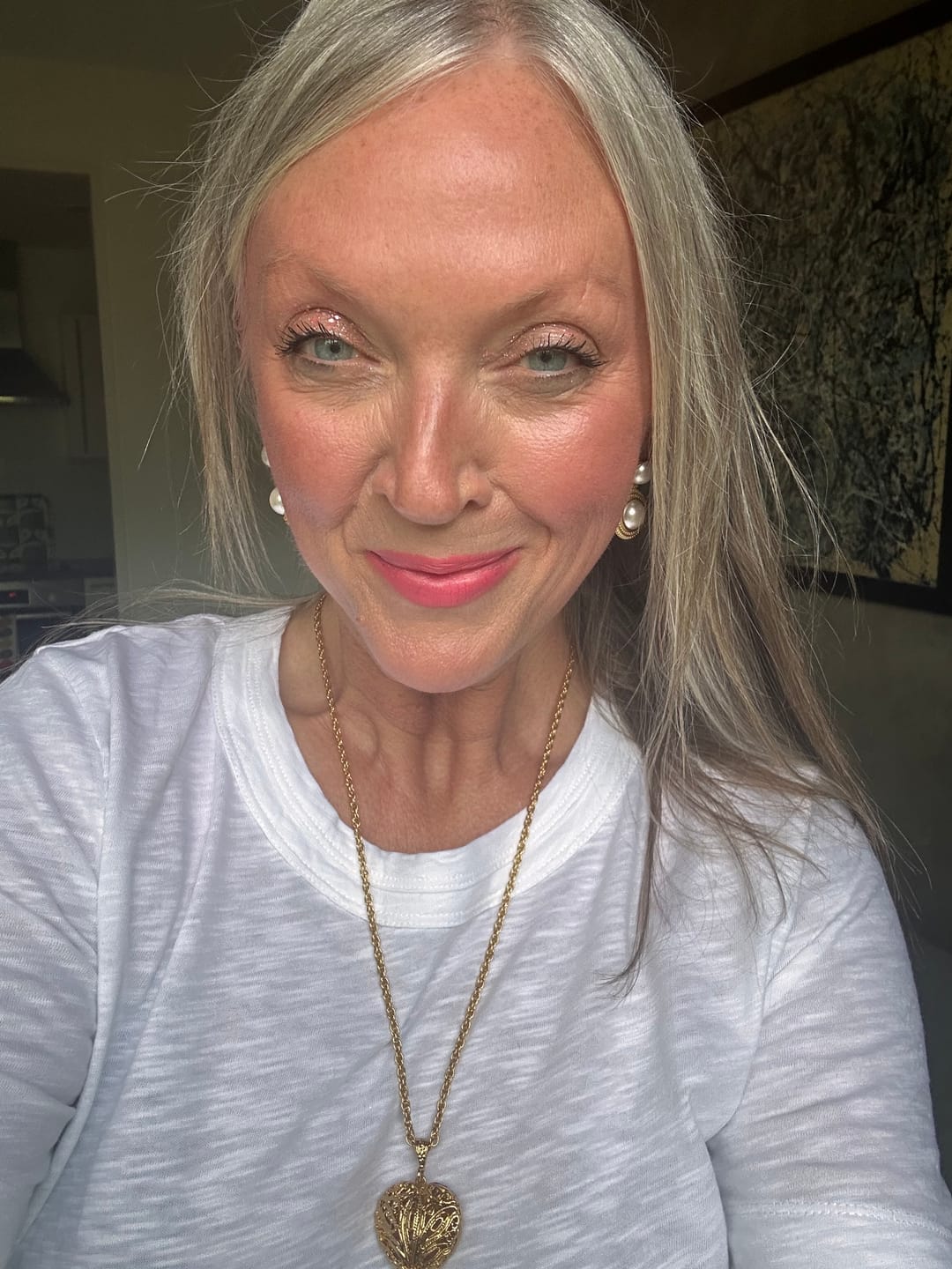 Customer photo review of 1970s Heart Pendant & Rope Chain