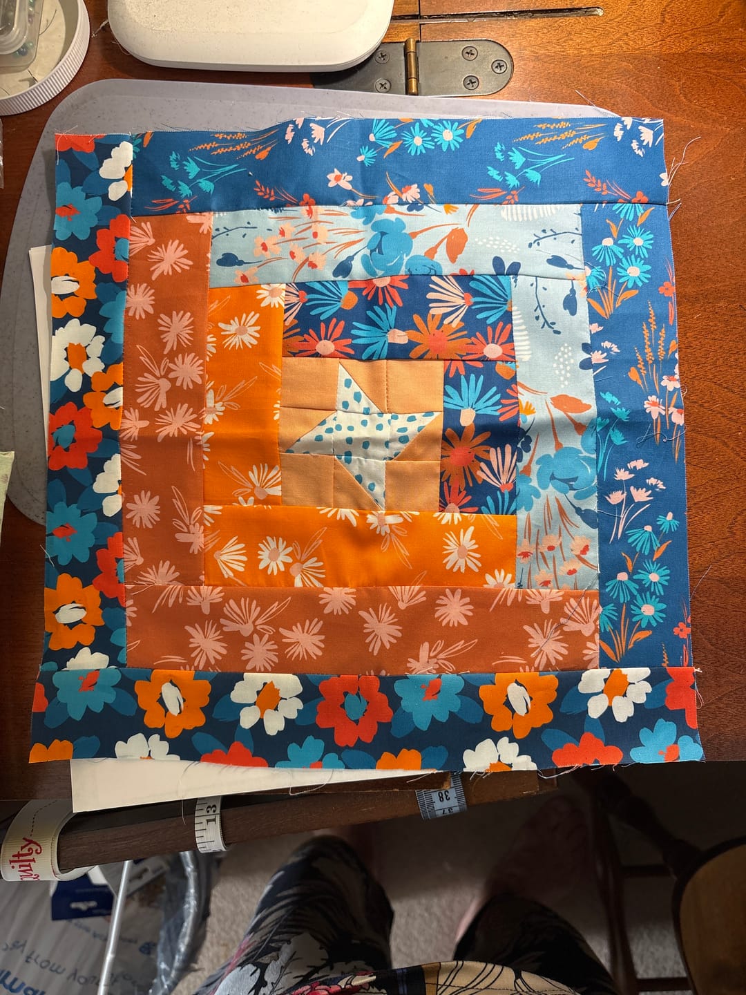Customer photo review of Mrs Quilty Subscription Box